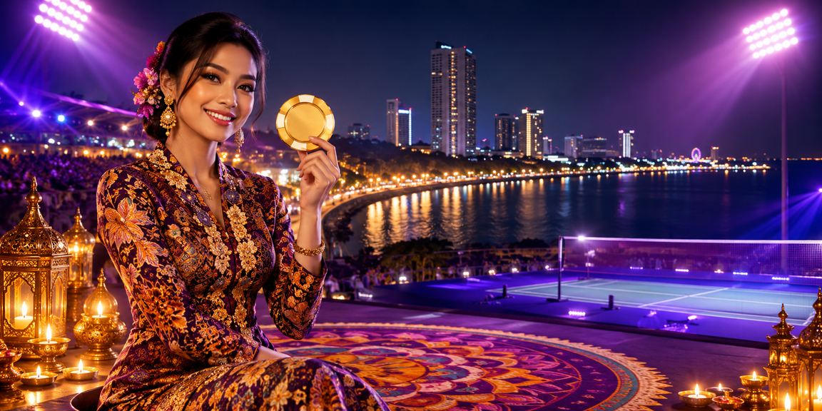Online betting Penang with local batik design